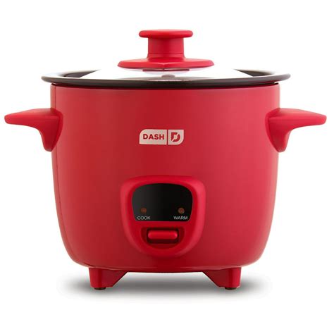 Dash Mini 2 Cup Rice Automatic Cooker With Keep Warm Function Color