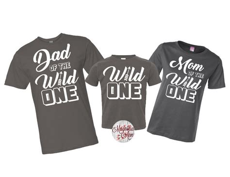 It's hard planning first birthday parties. Family of The Wild One Shirt, Wild One Birthday, 1st ...