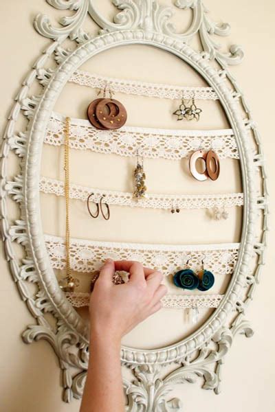 Buy Or Diy Jewelry Organizer Wall Decoration In Vintage Style