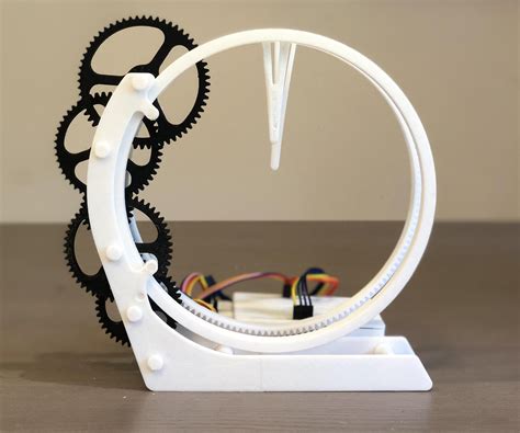 3d Printed Holo Clock With Arduino 13 Steps With Pictures