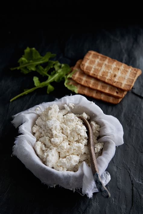 Homemade Ricotta Cheese Made By Cow