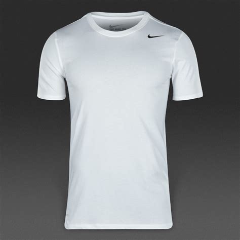 Nike Dri Fit Cotton Tee White Mens Clothing 706625 100 Pro