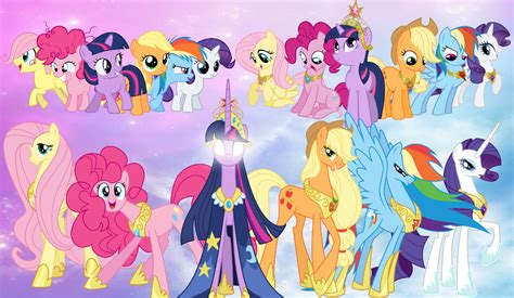 Small To Grown Up Mlp My Little Pony Little Pony My Little Pony Drawing