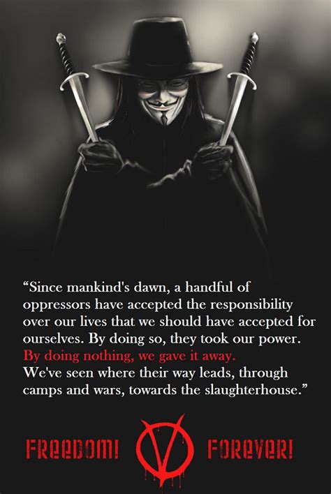 Beneath this mask there is an idea. V for Vendetta watch this movie free here: http ...