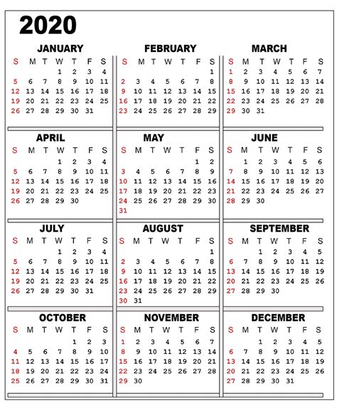 5 Year Calendar Printable Example Calendar Printable Gambaran