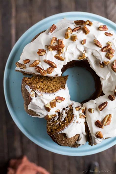 Pumpkin Bundt Cake With Cream Cheese Frosting Easy