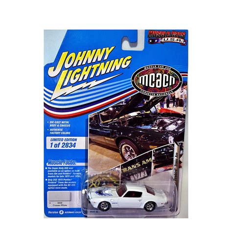 Johnny Lightning Muscle Cars Usa 1973 Pontiac Firebird Trans Am