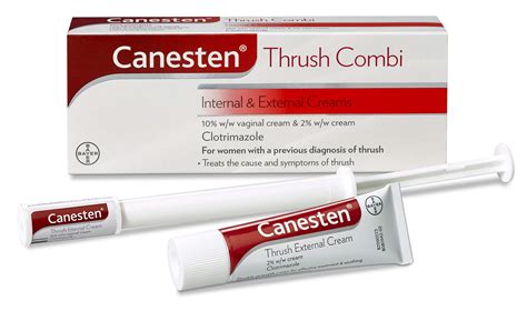 Canesten Thrush Combi Internal External Creams Clotrimazole