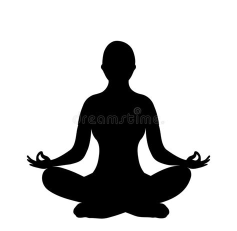 Check spelling or type a new query. Woman Silhouette Of Lotus Yoga Pose Stock Vector ...