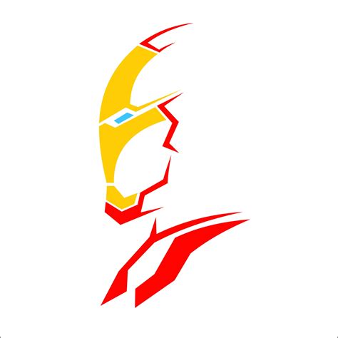 Iron Man Svg Ironman Cutfiles Svg Dxf Eps Png Etsy