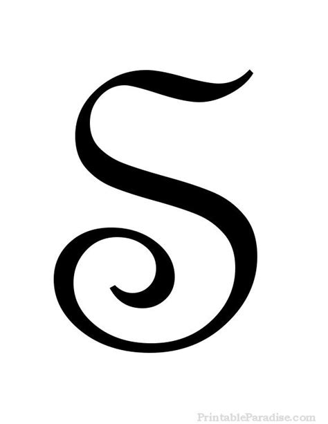 Fancy Letter S Template 2 Ideas To Organize Your Own Fancy Letter S