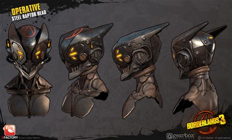 ArtStation Operative Head Skins GFactory Studio Character Concept Character Art Concept Art