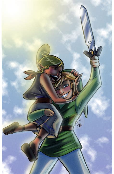 Link And Tetra The Legend Of Zelda Fan Art 30438469 Fanpop