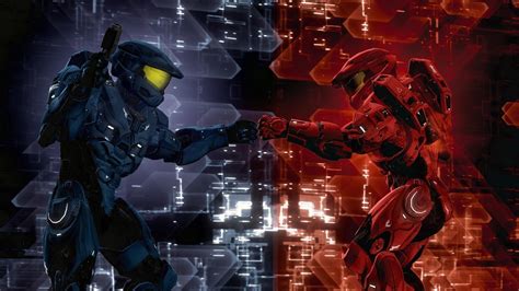 halo red vs blue project freelancer wallpapers wallpaper cave