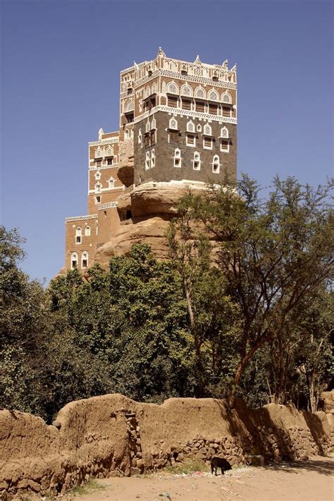 Flickrp8sprjl Yemen Dar Al Hajar Rock Palace Wadi Dhahr