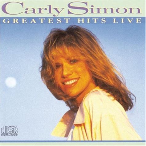 Carly Simon Greatest Hits Live 1990 Carly Simon Albums Lyricspond