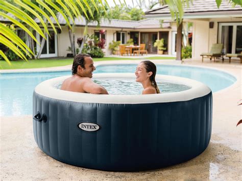 Intex Pure Spa Bubble Jacuzzi 216x71 Cm 6 Personnes Hubo