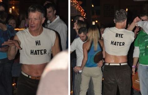 Photos 15 Times Old People Rocked Totally Inappropriate T Shirts