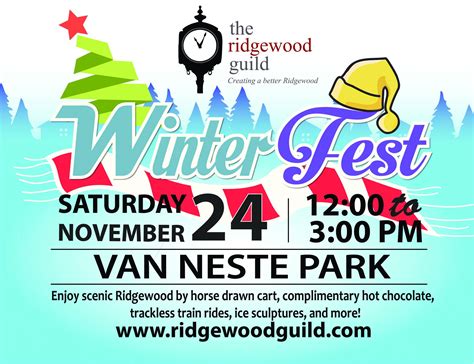 Join The Ridgewood Guild On Small Business Saturday For Winterfest