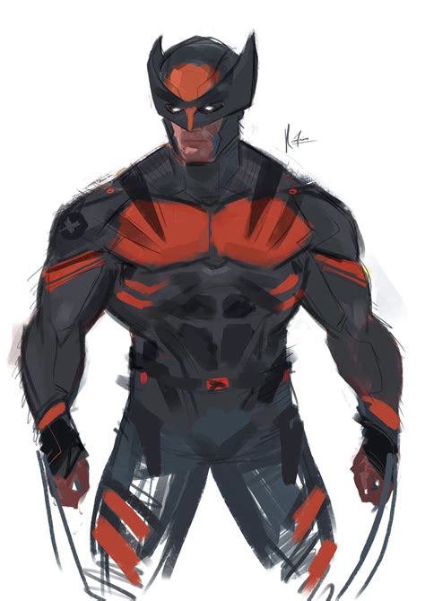 Artstation Wolverine Concept Rose Davies Wolverine Marvel