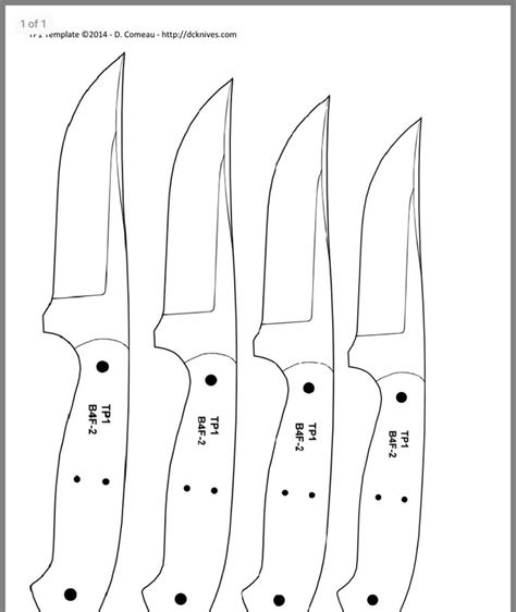 Pin By Philip Thomas On Knives Knife Patterns Handmade Knives Knife