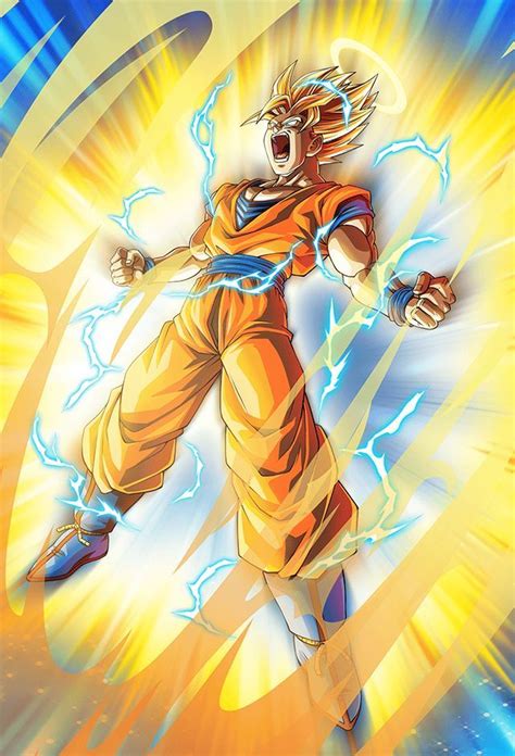 goku ssj2 card [bucchigiri match] by maxiuchiha22 on deviantart dragon ball z dragon ball super