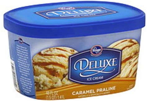 How much do you know about keto and keto ice cream nutrition? Kroger Caramel Praline Ice Cream - 48 oz, Nutrition ...