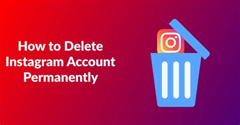 Delete Instagram Account Permanently : Delete Instagram Account Permanently Or Temporarily Check How