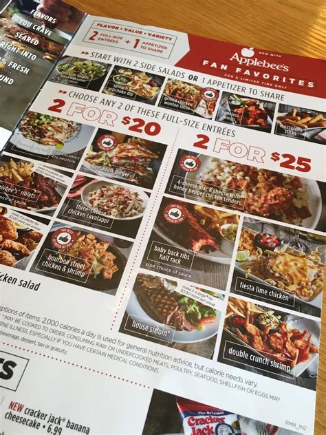 2 For 20 At Applebees