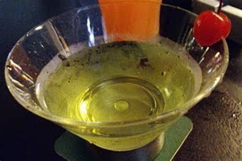 Alien Urine Sample Halloween Cocktail Recipe Yummly Recipe Halloween Drinks Alcohol