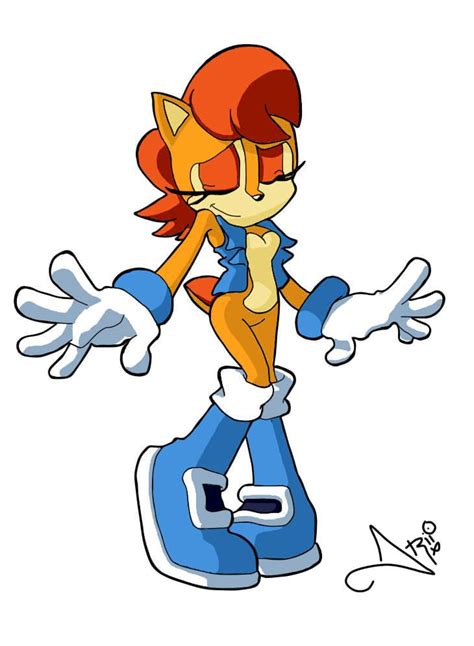 Being Classic Sonic Fan Characters Sonic Fan Art Sally Acorn