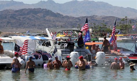 Photos Labor Day Weekend Trump Boat Rally On Lake Havasu Local News