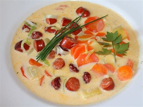 Cabanossi -Käse-Suppe von Alexandra