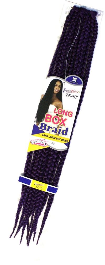 long large box braid freetress bulk crochet and latch hook braiding hair ebay