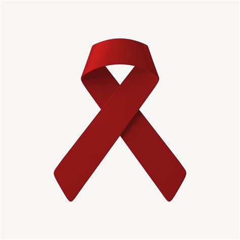 3d Red Ribbon Clipart Hiv Free Photo Illustration Rawpixel