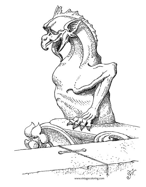 Gargoyles Goliath Coloring Pages