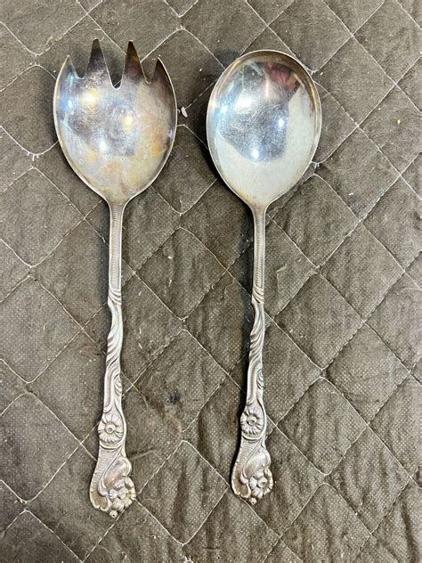 vtg nils johan sweden epns alp mema silverplate serving spoon fork spoon ebay