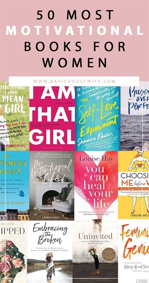 The 50 Must Have Motivational Books For Women The Basic Housewife