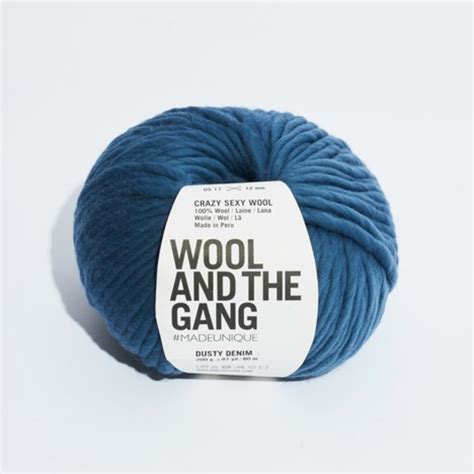 Watg Crazy Sexy Wool Dusty Denim Chunky Yarn Barn