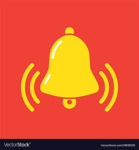 Notifications Call With Ringing Bell Royalty Free Vector