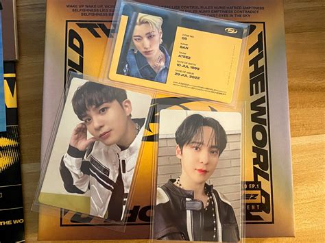 Ateez The World Ep 1 Movement Unsealed Album With Photocards