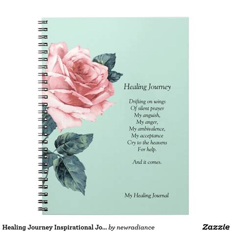 Healing Journey Inspirational Journaling Notebook