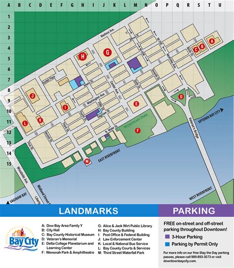 Bay City Michigan Map Shari Demetria