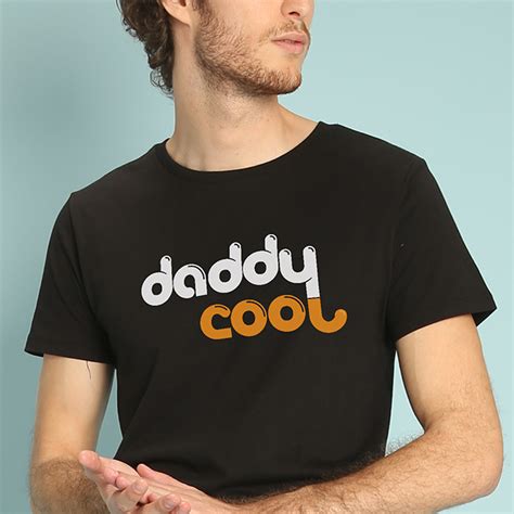 Daddy Cool T Shirt Black Xxl Wooop Touch Of Modern