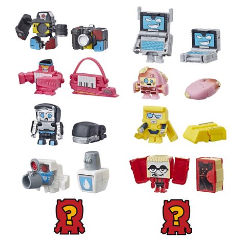Transformers Botbots Backpack Bunch 5 Pack Figures Styles May Vary