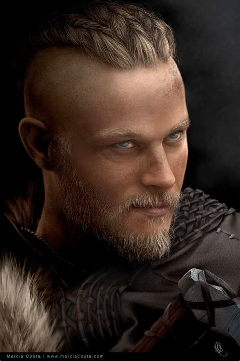 Ragnar so far changed haircuts when he evolved throughout the story. Ragnar Lothbrok by MarciaCosta by MCVisuals.deviantart.com ...