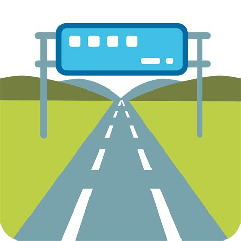 Motorway Emoji Clipart Free Download Transparent Png Creazilla