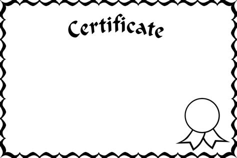 Certificate Frame Clipart | Clipart Panda - Free Clipart Images