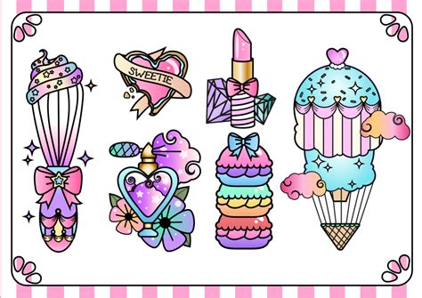 What about the books, movies, artistic pictures? Girly Flash Tattoo Designs by WhippedCreamCake.deviantart ...