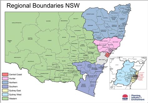 Map Of Nsw Regions Super Sports Cars